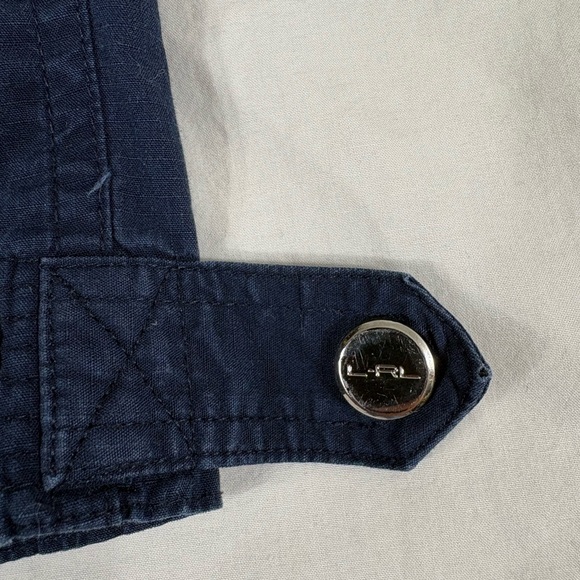 Lauren Ralph Lauren Active Women Blue Cargo Cropped Pants 16 - Picture 9 of 11